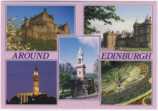 Around Edinburgh J. Arthur Dixon Postcard